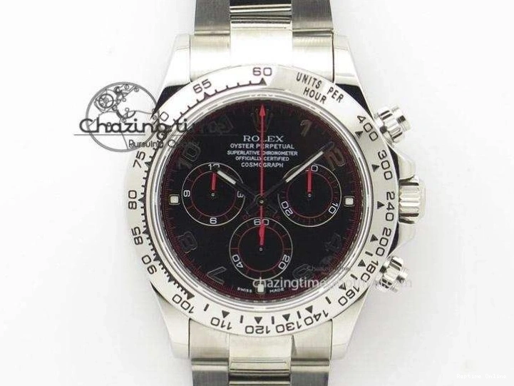 0204 Sustainable Oyster Perpetual 124300 41mm EWEF Best Edition 904L Steel Red Dial A 768